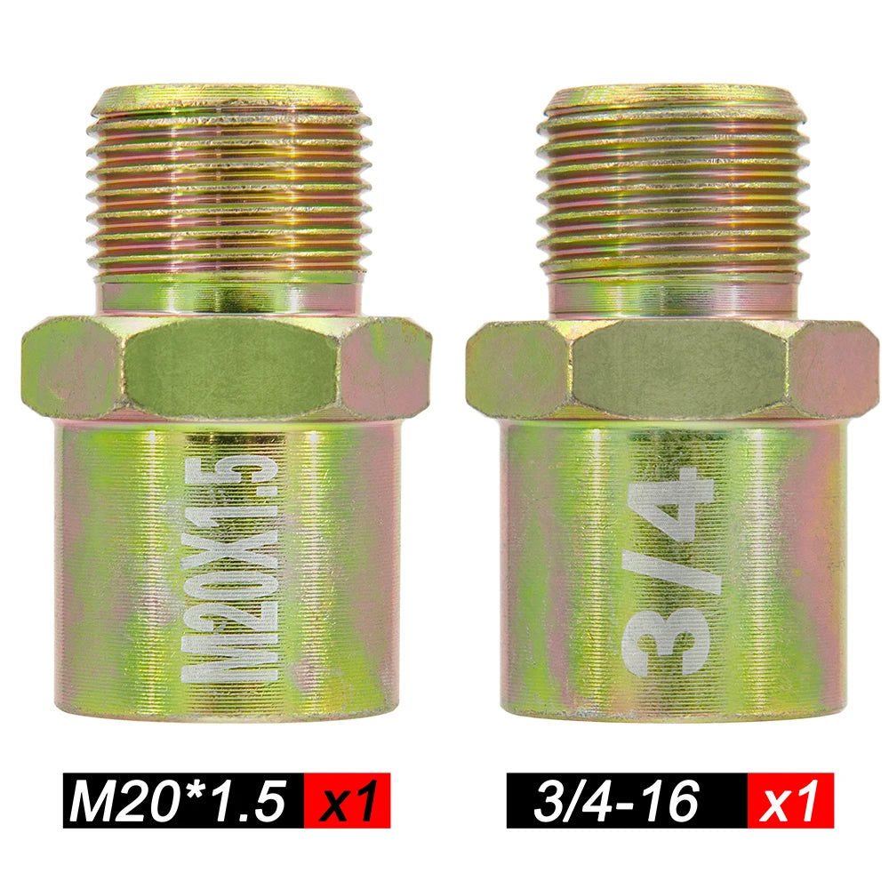 Universal  AN10 Oil Cooler Sandwich Adapter Plate With Thermostat and Adaptor Threads   3/4-16UNF M20X1.5