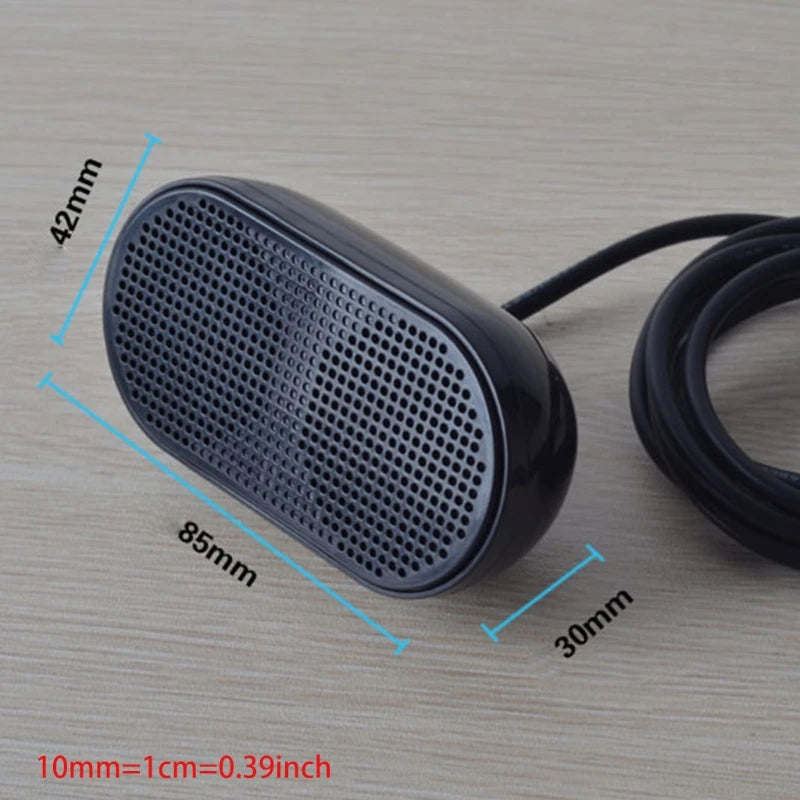 USB Speaker Portable Loudspeaker Powered Stereo Multimedia Speaker for Notebook Laptop PC(Black)