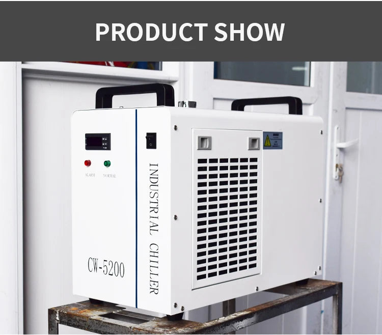 Industrial Machine Cooling Cw3000 Cw5000 Cw5200 Cw6000 Water Cooled Industrial Chiller