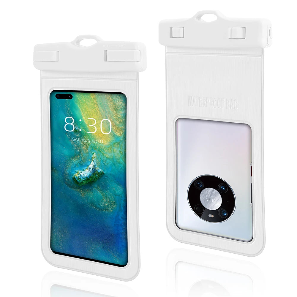 Waterproof Cellphone Case for Diving | Large Handphone Pouch for All Mobile Devices