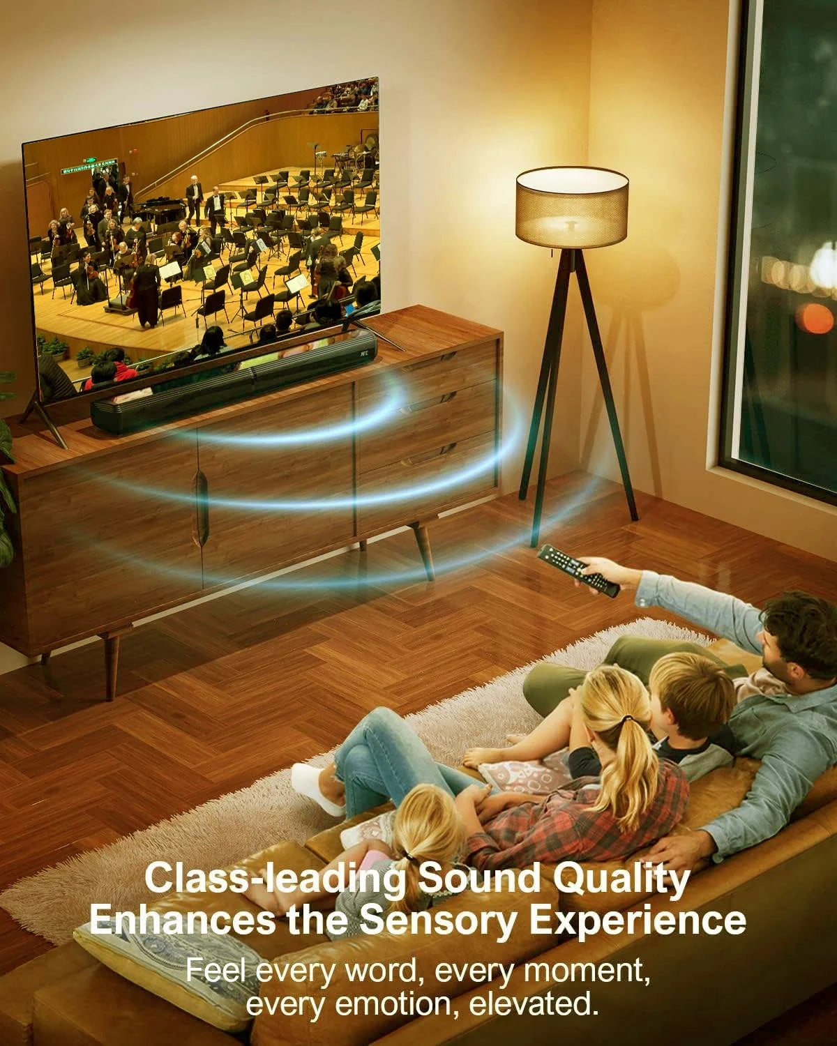 ULTIMEA Same Style the Same Europe Best-selling Product on  Home Theater Systems 2-in-1 Soundbar for TV