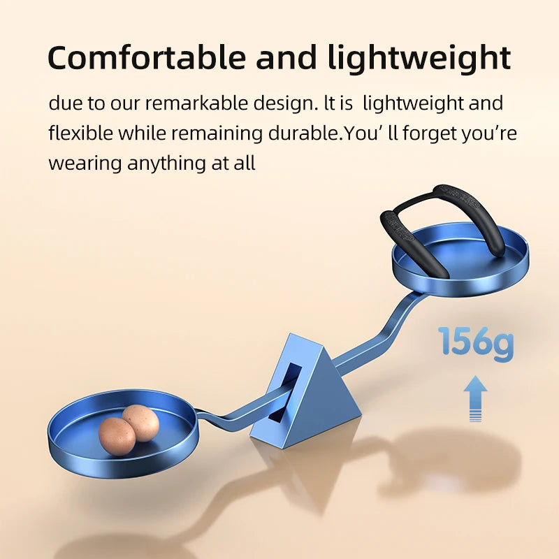 New Fashion Mini Portable Neckband  Wearable Bluetooth Speakers Bluetooth Sound Box Hi-Fi Bass Portable Wireless BT Speaker