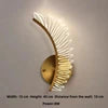 Minimalist Modern Bedside Lamp Creative Bedroom Living Room Nordic Led Ultra Bright Aisle Background Wall Light