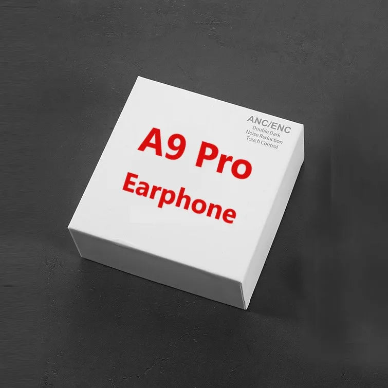 48 Hours Fast Ship A9Pro  Earbuds with ANC Noise Cancelling ENC Smart Screen LCD Earphone 5.4 Compatible with A9pro Chips