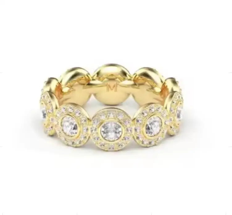 With a Logo Inlaid With Crystal Jewelry Women's Bracelet