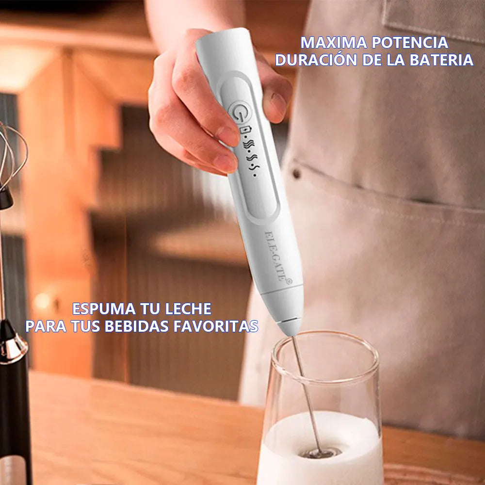 Portable Rechargeable Electric Mixer for Whisking Milk Coffee Eggs