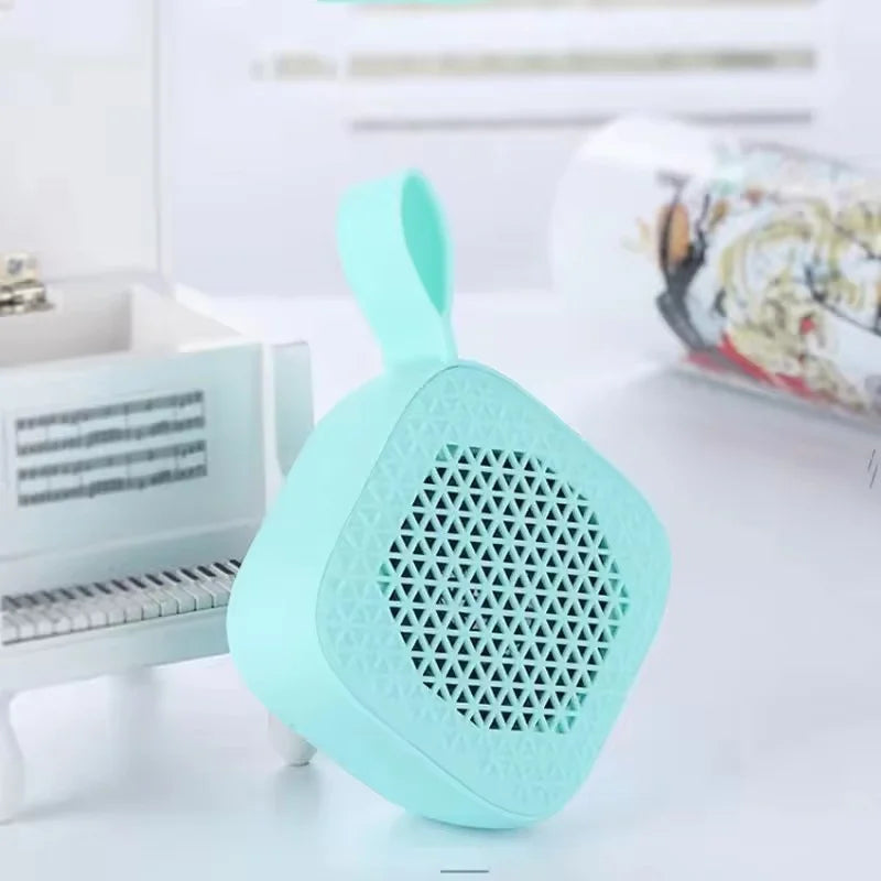 Manufacturer New Portable Handheld Speaker Glowing Colorful Wireless Speaker Design Lights Small Gift Promotional USB Gadget