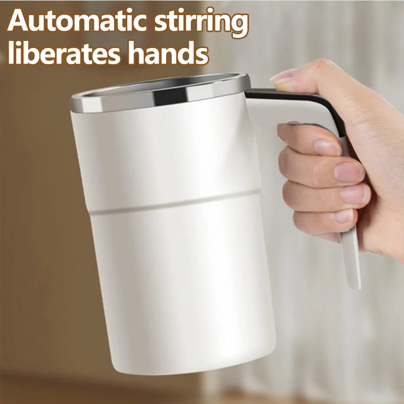 Best-Selling Smart Travel Coffee Maker New Automatic Self-Stirring Electric Pour-Over Temperature Display Protein Powder Mixer