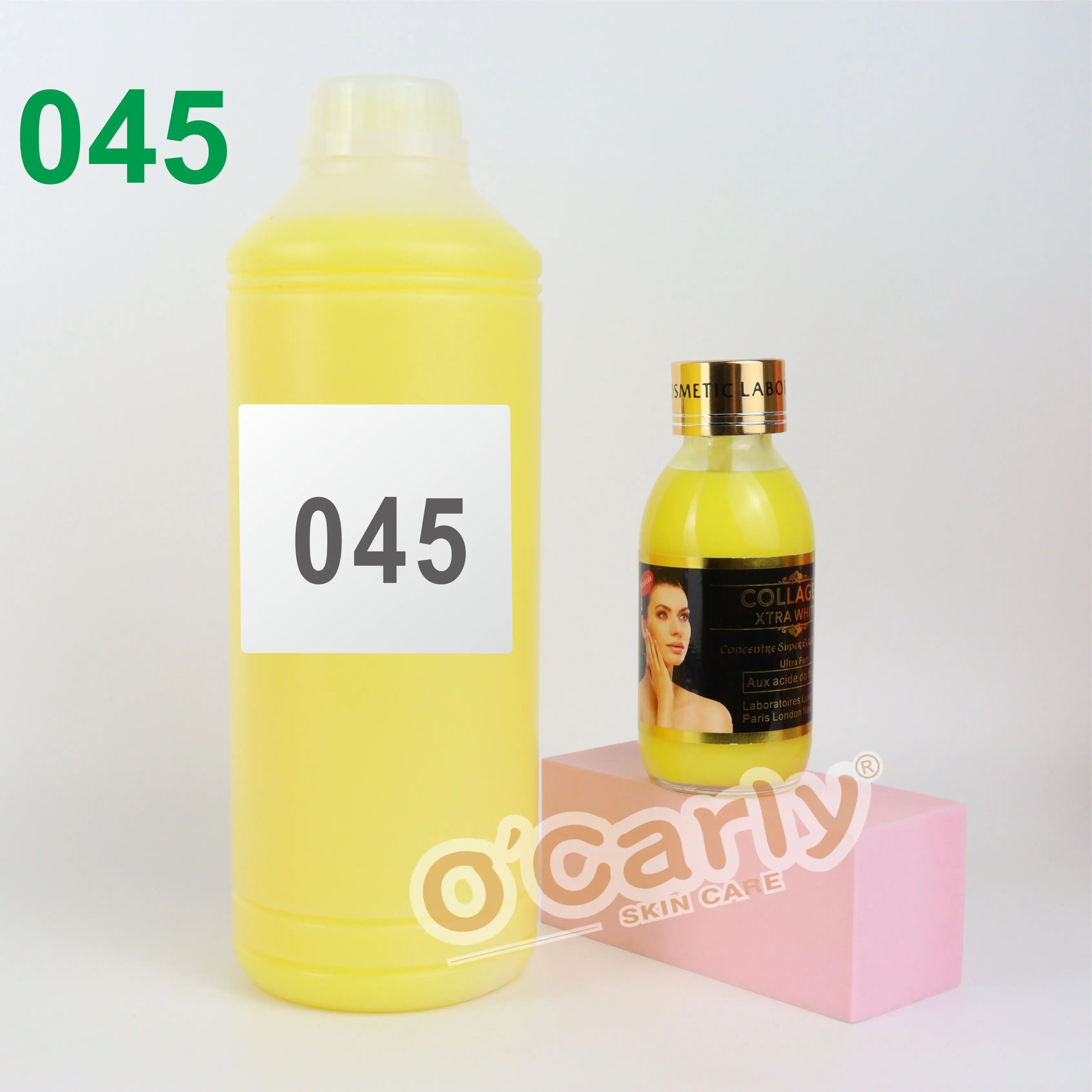 1 Litre Organic Kojic Acid and Collagen Serum Glycerin-Based Face Whitening and Anti-Aging Pore Minimizer for Dark Skin