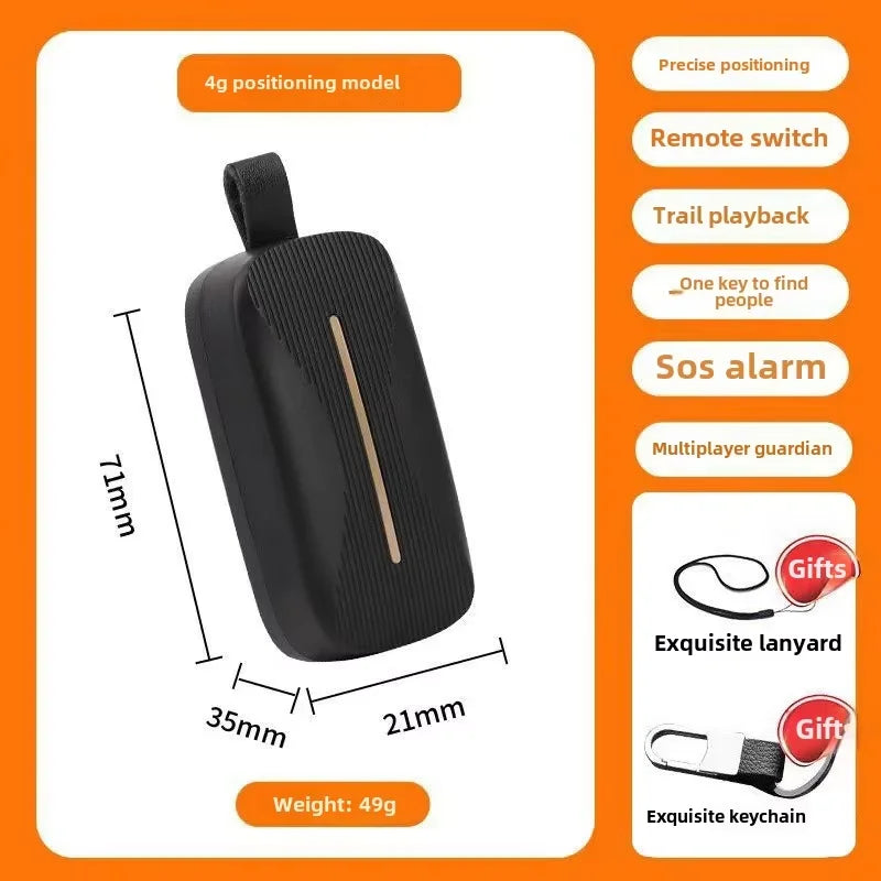 Lonely People Kids Mini SOS Alarms Tracking Smart Elderly Anti-Lost GPS Child Locator Tracking Alarm GPS Tracker for Kids
