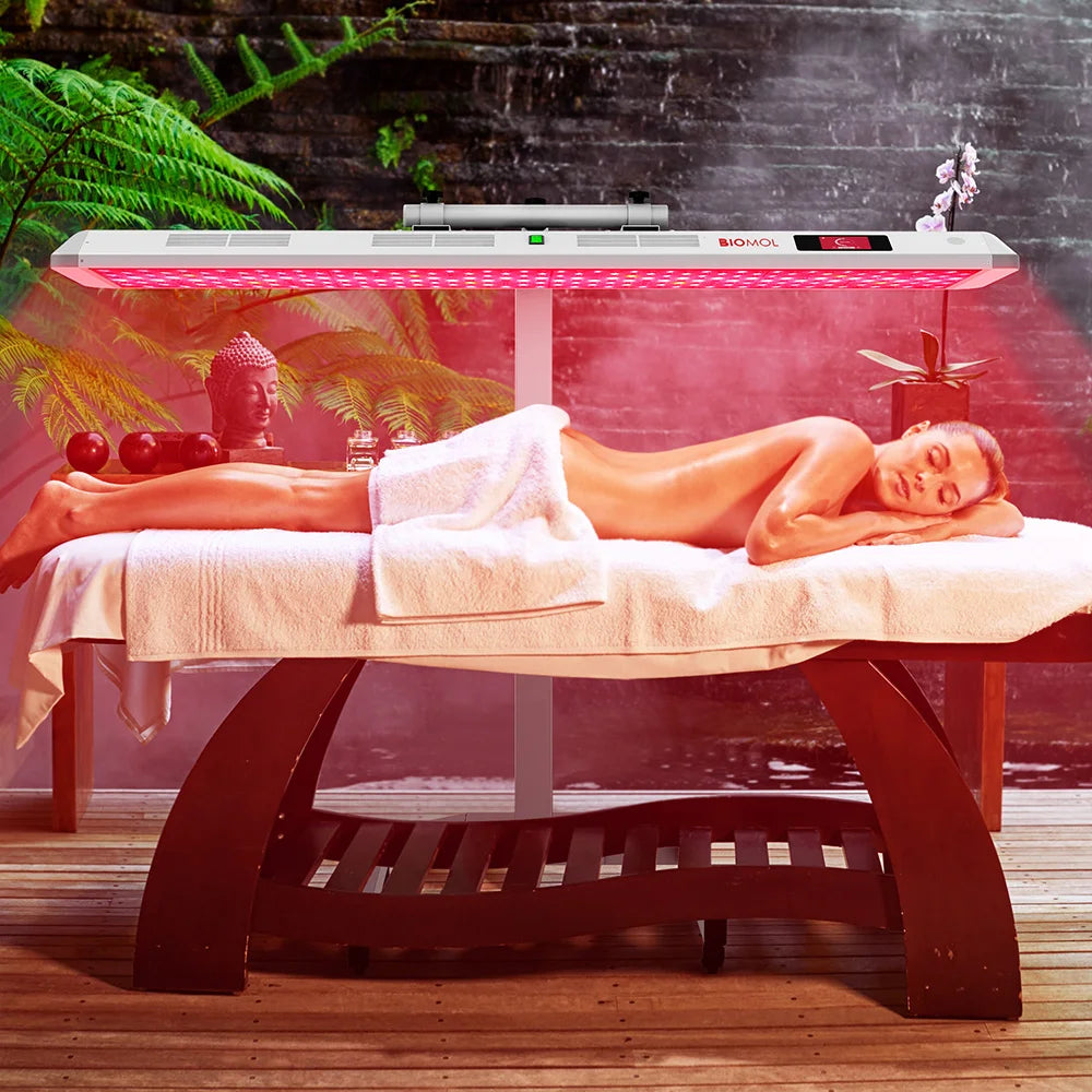USA Warehouse LED NIR Red Light Therapy Panel with Voice Control Customized Logo for Gym and Salon
