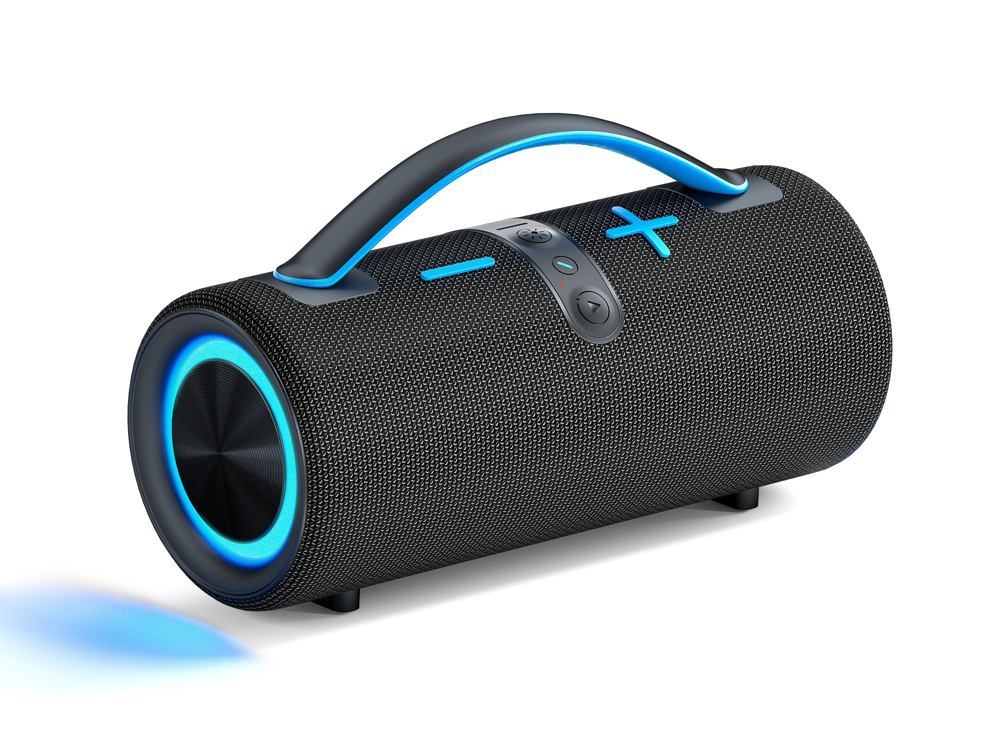 Outdoor Portable Mini Wireless for Bluetooth Speakers New Private Design RGB Effect Noise Cancelling Mic Waterproof Computer