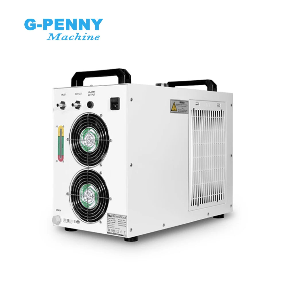 S&A CW-5200 Industrial Chiller 1400W Water Cooling Capacity for CO2 Laser CNC Router Machine