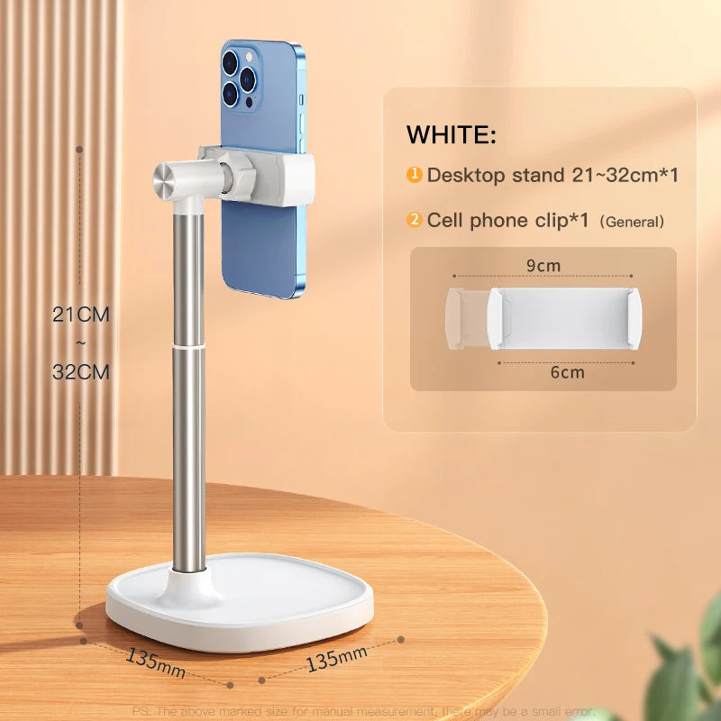 JOPREE X66 Adjustable Foldable Support Table Portable Desktop Stand Mount for Mobile Phones Video Other Devices Made Alloy Metal