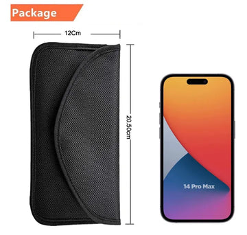 Device Shielding Travel Data Security Privacy Premium Phone Faraday Bag for Signal Blocking Anti Tracking Anti Spying Protection