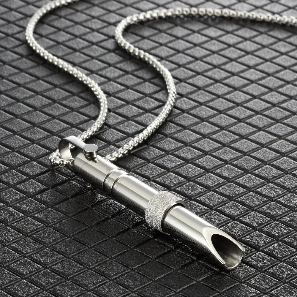 Anti-Anxiety Jewelry Breathing Necklace for Breathwork Anxiety Breathing Tool Stress Relief Anxiety Necklace for Women Men Baby