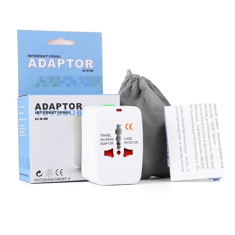 Multi Plug Adapter Converter US EU UK Plug Universal International Travel Adapter Universal Socket Plug Adapter