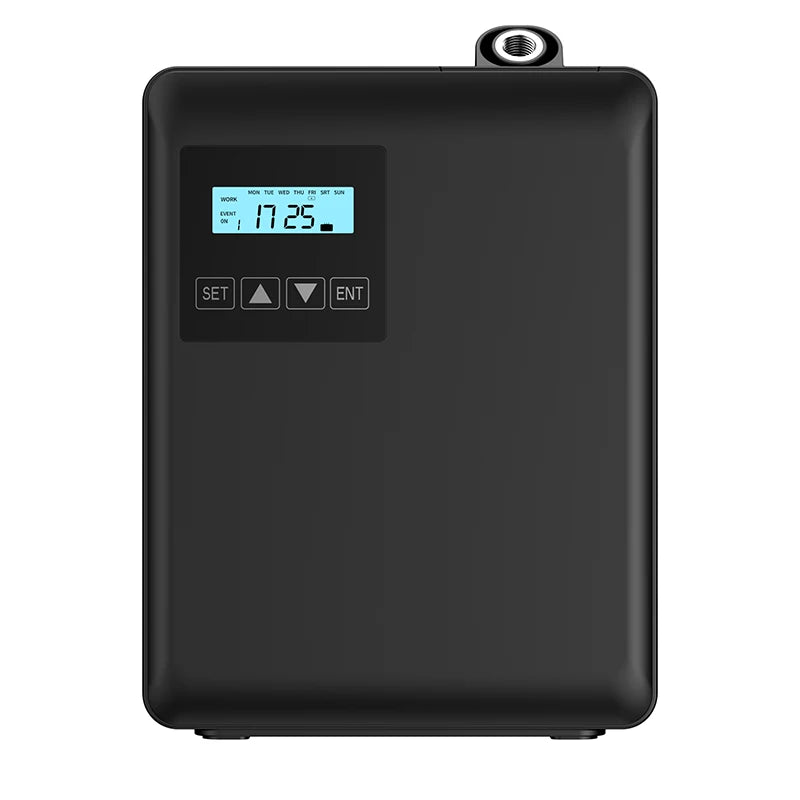 Contemporary White P02 Oil Diffuser Lockable Waterless Plastic Air Aroma Fragrance Scents for Hotel Minimal Noise CE Certified