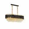 Hot Sale New Luxury Round Home Lighting Pendant Light Living Room Crystal Chandelier