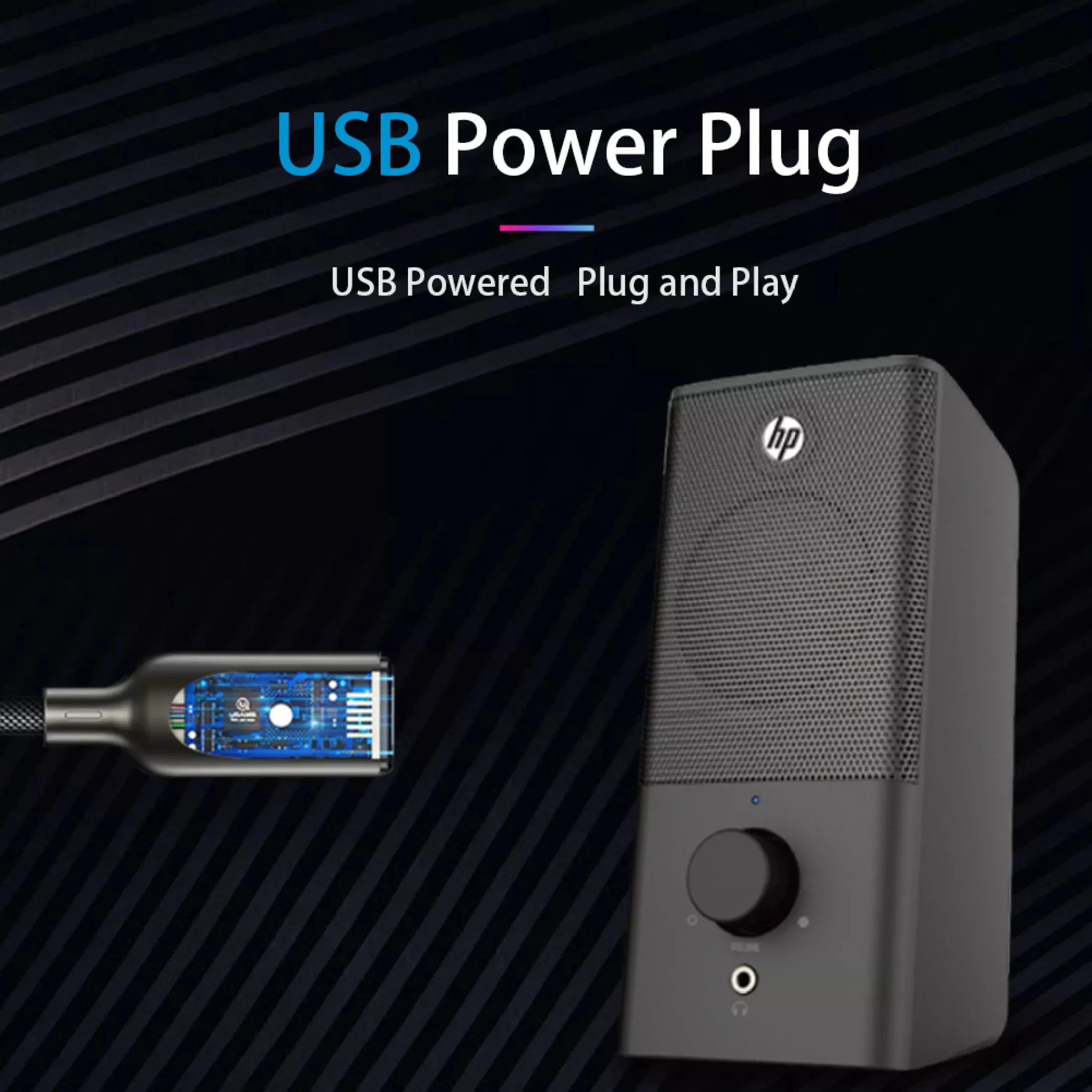 Multimedia Computer Speaker Desktop Office Home Stereo Small USB+3.5mm Jack for Laptop TV Mobile Phone