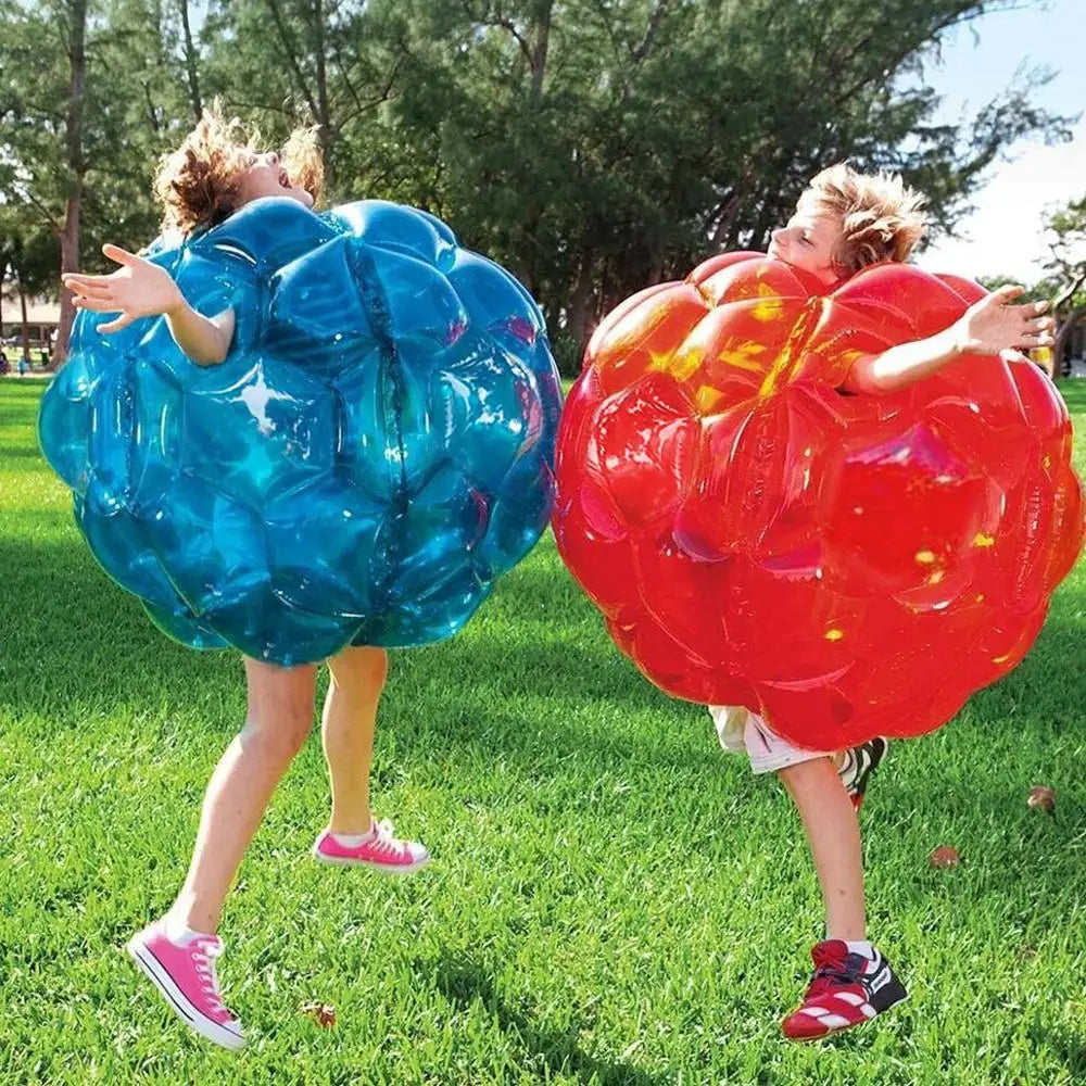 Football Sport Games Inflatable Plastic Zorb Ball Suit Wearable Human Bumper Bubble Environmental Friendly for Adults Kids