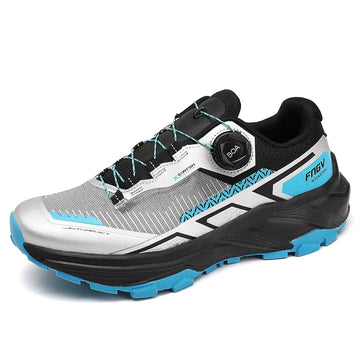 Men's Waterproof Cross-Country Mountaineering Hiking Shoes for Winter Trekking and Camping Dynamic Waterproofing