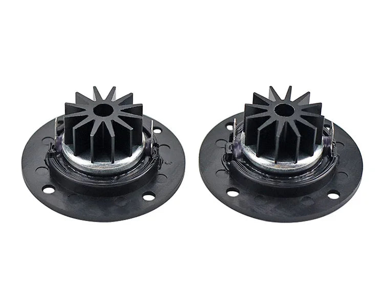 1 Inch Tweeter Speaker 6 ohm 30W Hifi Soft Dome Silk Film Treble Loudspeaker Neodymium Toothed aluminum heat sink 2pcs