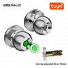 Wholesale Bathroom Tuya Smart Knob With Key Fingerprint Bathroom Hardware Accessories Door Lock
