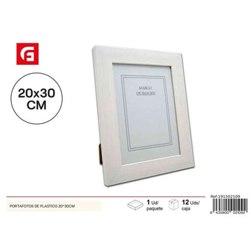 Plastic photo frame 20x30cm - Decorative items