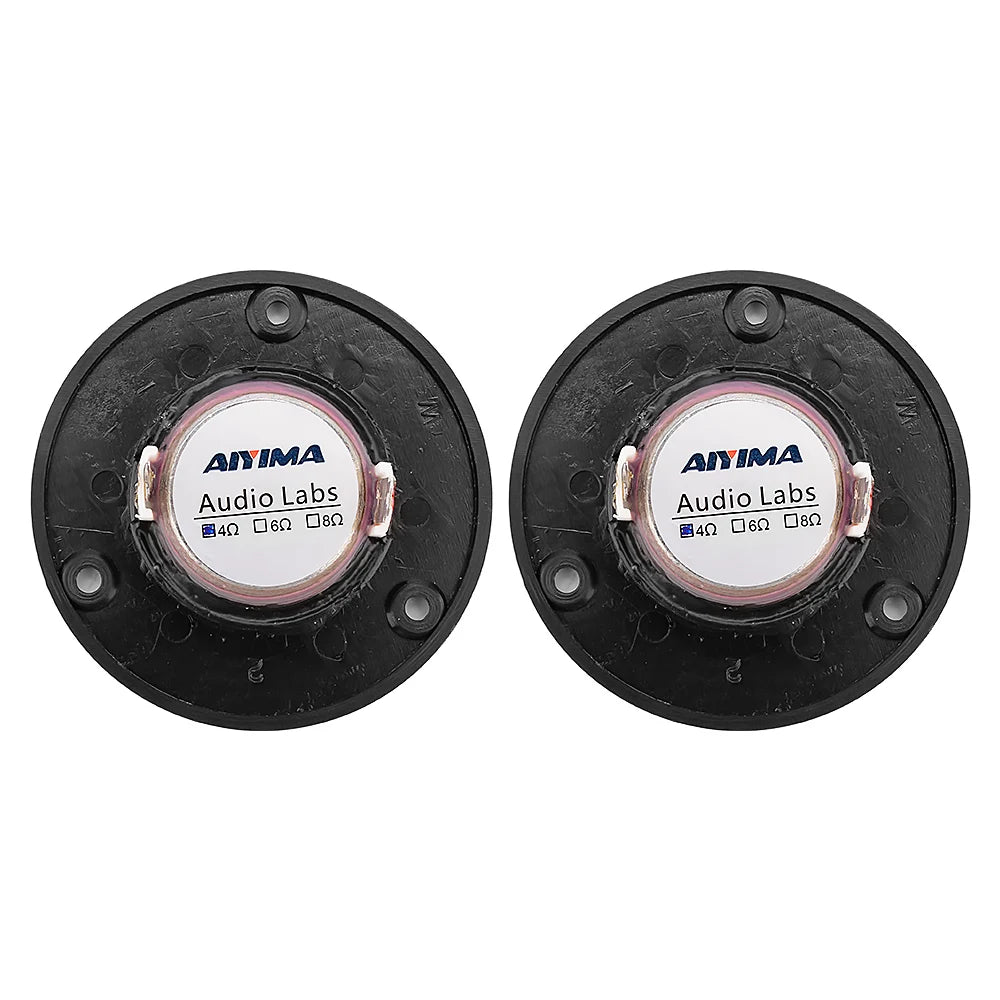 AIYIMA 2Pcs 3 Inch Tweeter Sound Music Speaker 25 Core Silk Membrane 4 6 Ohm 20W Treble HIFI Speaker Home Theater Loudspeaker