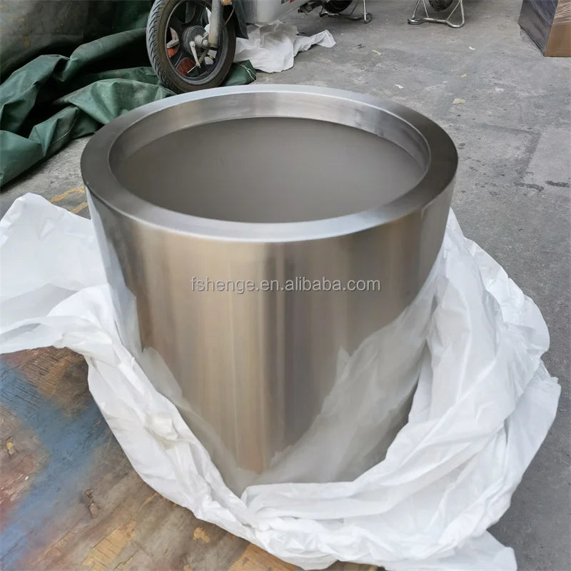 Luxury Modern Indoor Hotel Decor Stainless Steel Planter Gold Metal Vases Floor Vase for Living Room Iron Flower Plant Pot