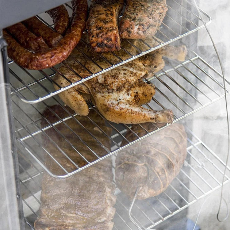 Electric Heating Smoking Meat Machine Smoke Fish Making Machine Smoker Oven Smoking Machine for Fish and Meat