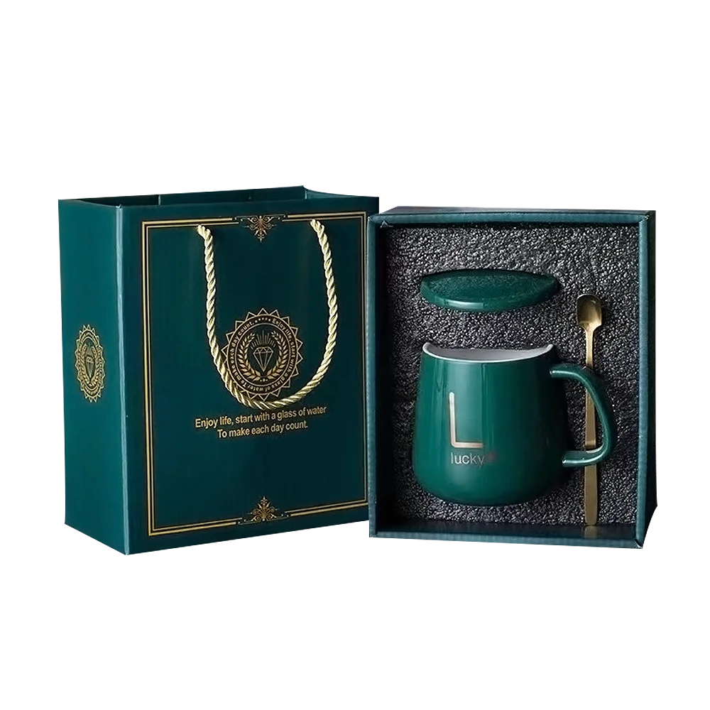 Horoscope 55 Degree Constant Temperature Thermostatic with USB Electric Smart Heated Ceramic Coffee Cup Mug Warmer Set