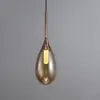 Modern Simple Style bar Clothing Shop Restaurant Living Room Bedroom Bedside Glass Chandelier