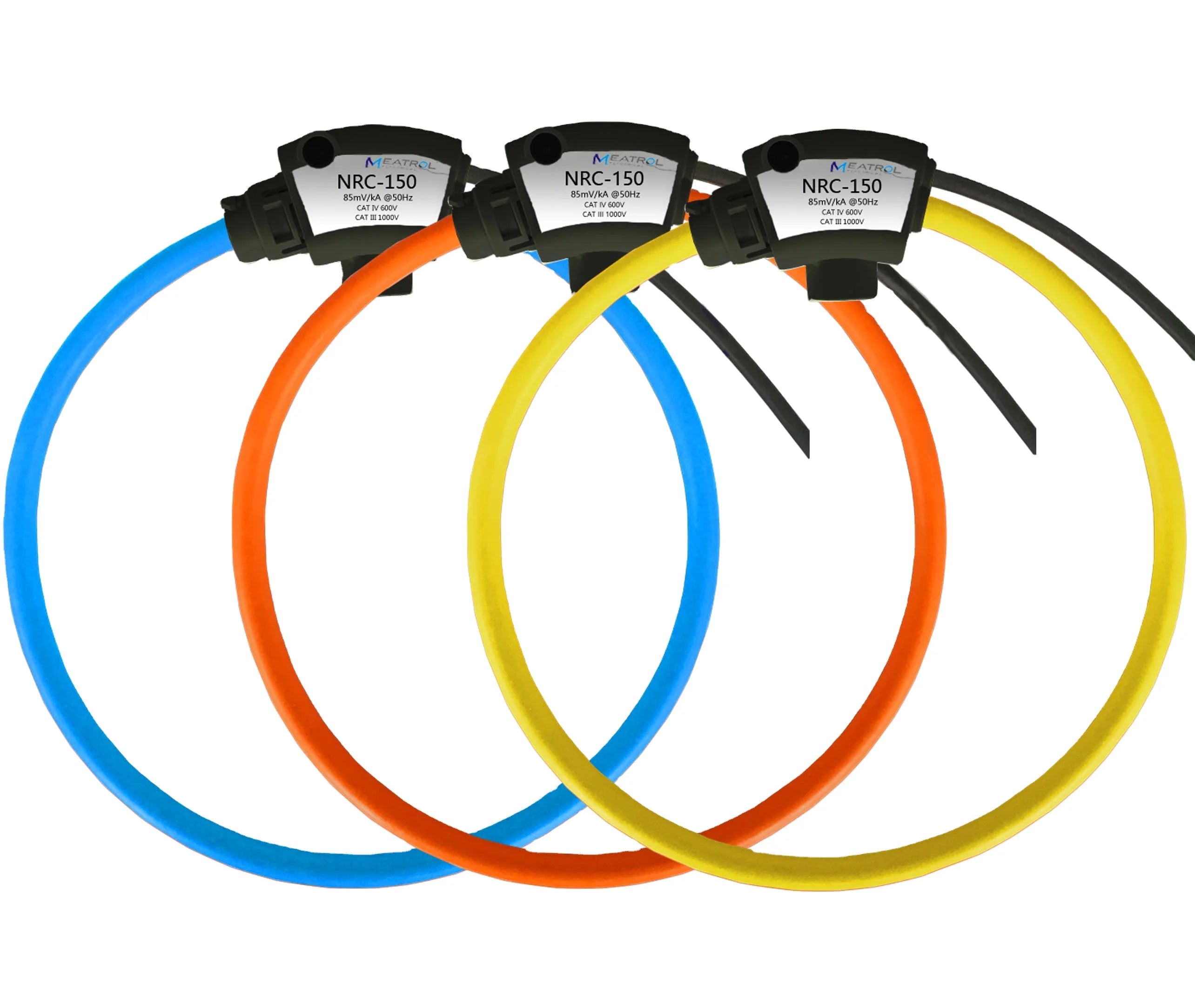 MEATROL NRC High accuracy 0.5% High Accuracy Flexible Rogowski Coil current transformer AC Rogowski Sensor 100A
