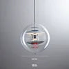 Danish Globe Spherical Planet Chandelier Designer Creative Stylish Art Decorative Planet Dining Table Lamp for Living AC Hanging