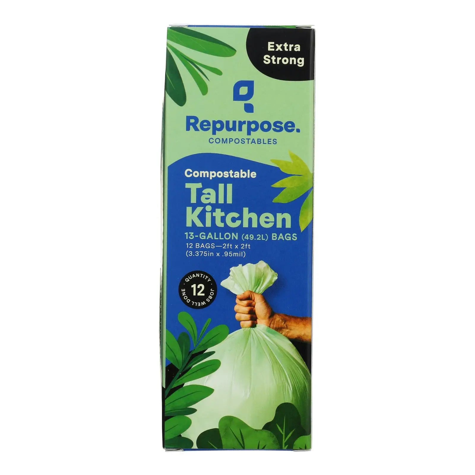 UD2 Repurpose Tall Kitchen Bags Case of 20-12 Ct Plastic Material with Cleaning Tools Print Design