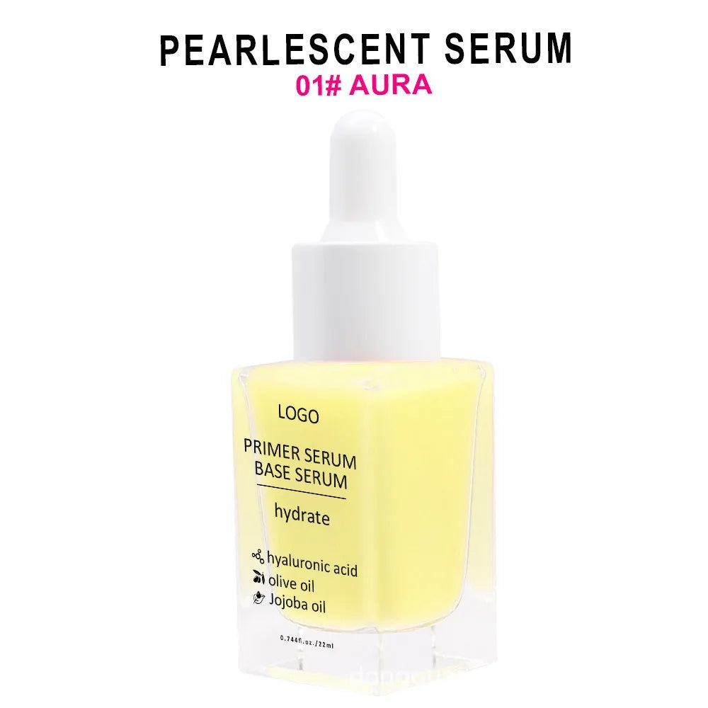 Custom Private Label Mineral Liquid Primer Serum for All Skin Types-Mattify Pore Minimizer & Hydrating Makeup Base 20ml