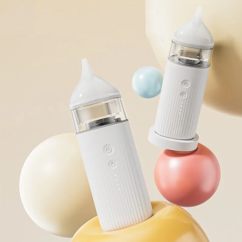 Baby Electric Nasal Aspirator Household Nose Suction Device Food Grade Silicone for Ear and Nose Care Infant Nose Ear Gadget