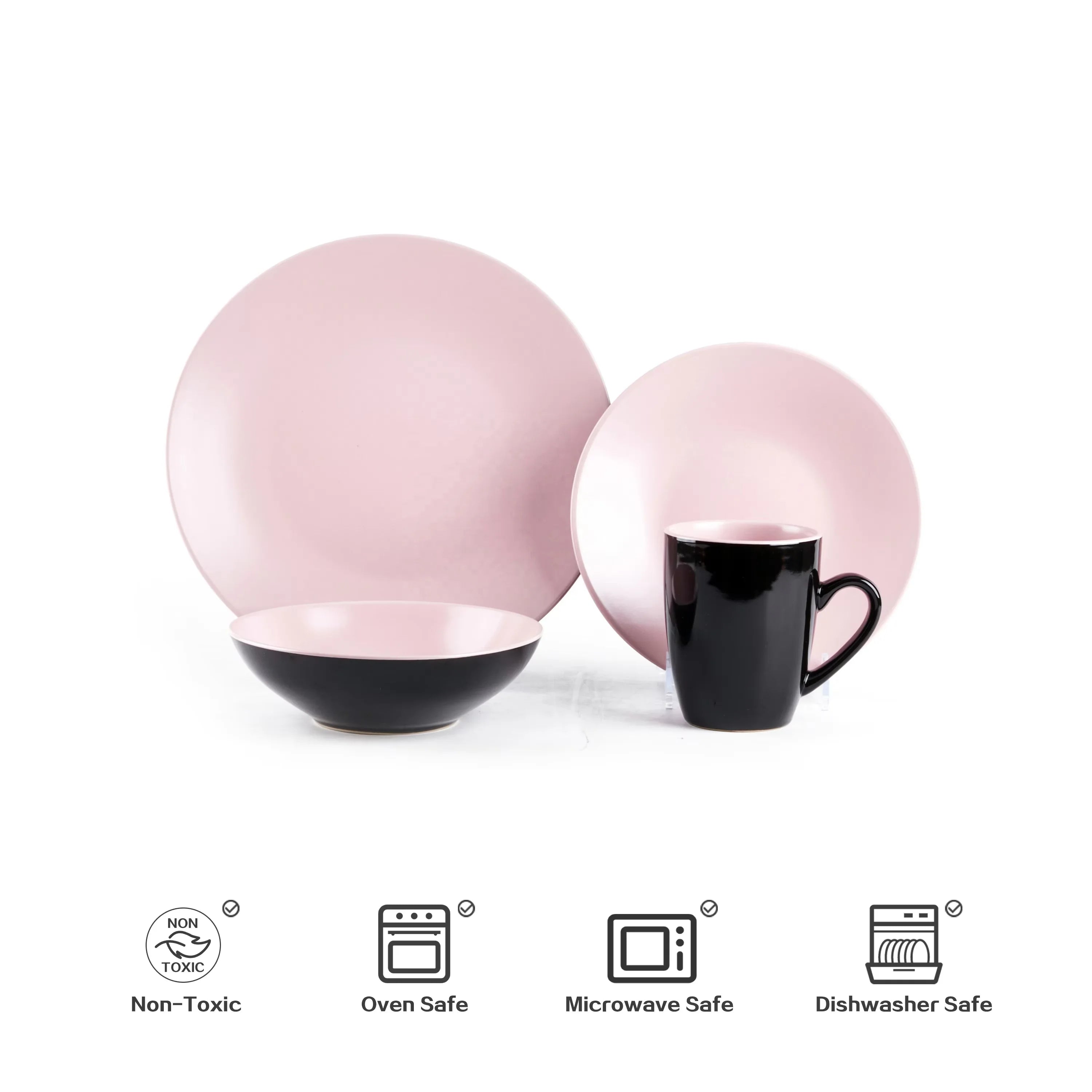September Promotion Kitchen Plate Sets Coffee Cup Sets Elegant and High End Microwave Safety Tableware Sets