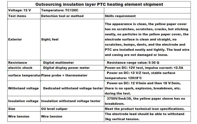 PTC Heating Element Hair Dryer Accessories Curlers Heater 80-220 Degrees Celsius Ptc Heaters 12V Applicable Miniature Heating