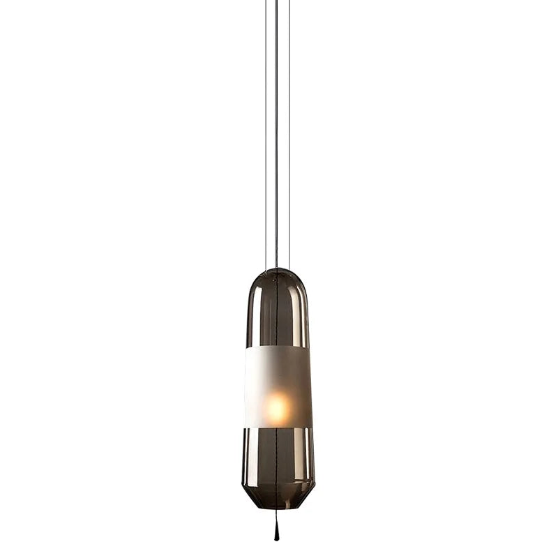 Nordic Glass Pendant Lamp Minimalist Creative Restaurant Pendant Light Bedroom Hanging Light Modern Decorative Lighting Fixtures