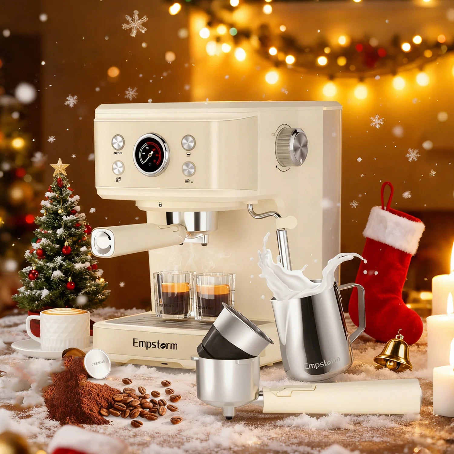 Empstorm 2024 Popular Design Commercial Professional Home Appliances Nespresso Capsule Coffee Makers Machine for Sale Now