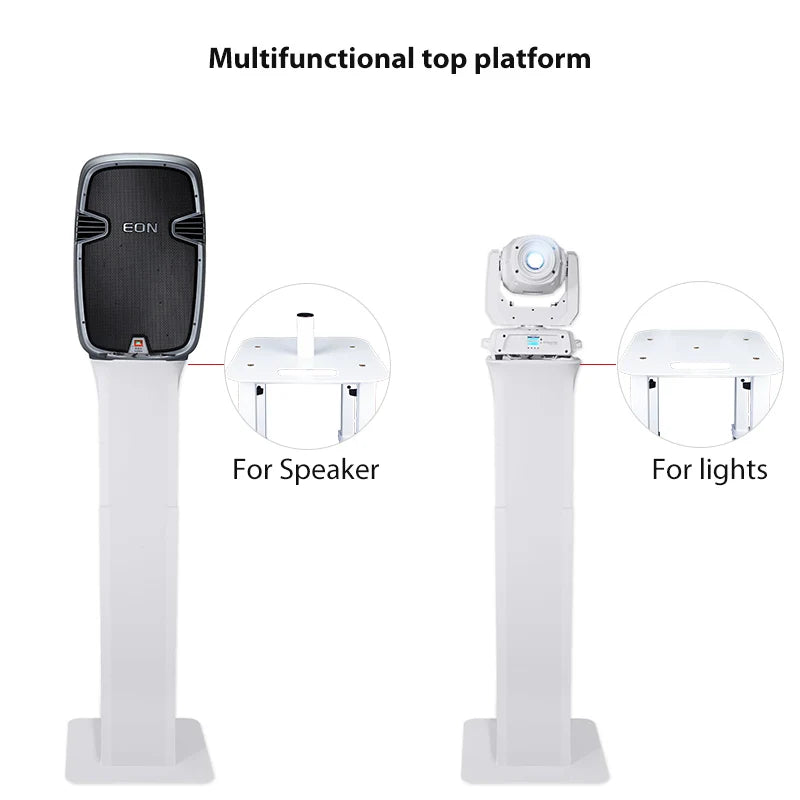 LS023 Yinyu Portable Speaker Totem Stand with Carry Bag Adjustable DJ Truss for PA Speakers, Events & Live Shows