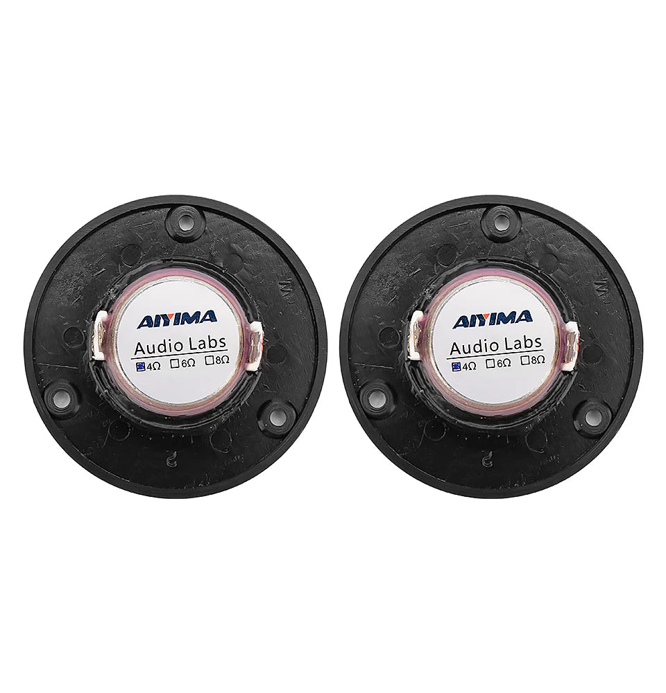 AIYIMA 2Pcs 3 Inch Tweeter Sound Music Speaker 25 Core Silk Membrane 4 6 Ohm 20W Treble HIFI Speaker Home Theater Loudspeaker