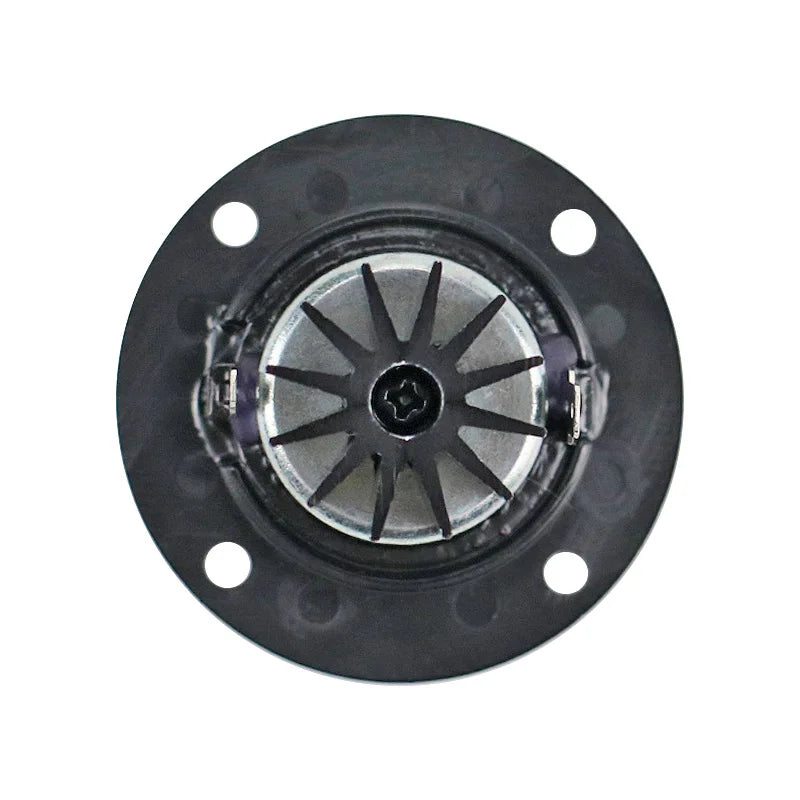 1 Inch Tweeter Speaker 6 ohm 30W Hifi Soft Dome Silk Film Treble Loudspeaker Neodymium Toothed aluminum heat sink 2pcs