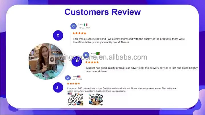 100% Winning the Mystery Award Gift Box Smart Watches Brand Earphones Phone Brand Speaker Lucky Surprise Mystery Box