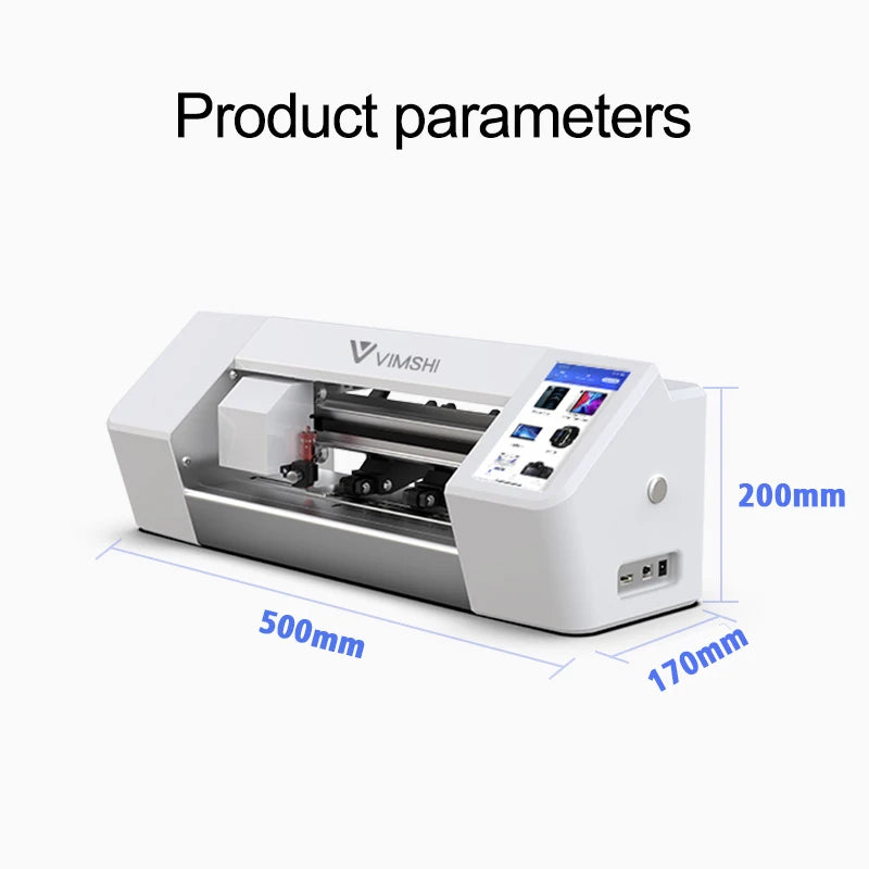 Vimshi Durable PC Hydrogel Film Cutting Machine Screen Protector for Mobile Phones Cameras Smart Watches