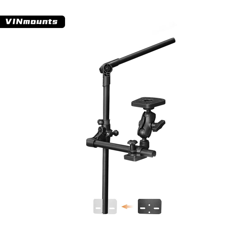 Transducer, Pole Mount Fish Finder Mount for Lowrance,Garmin,Humminbird