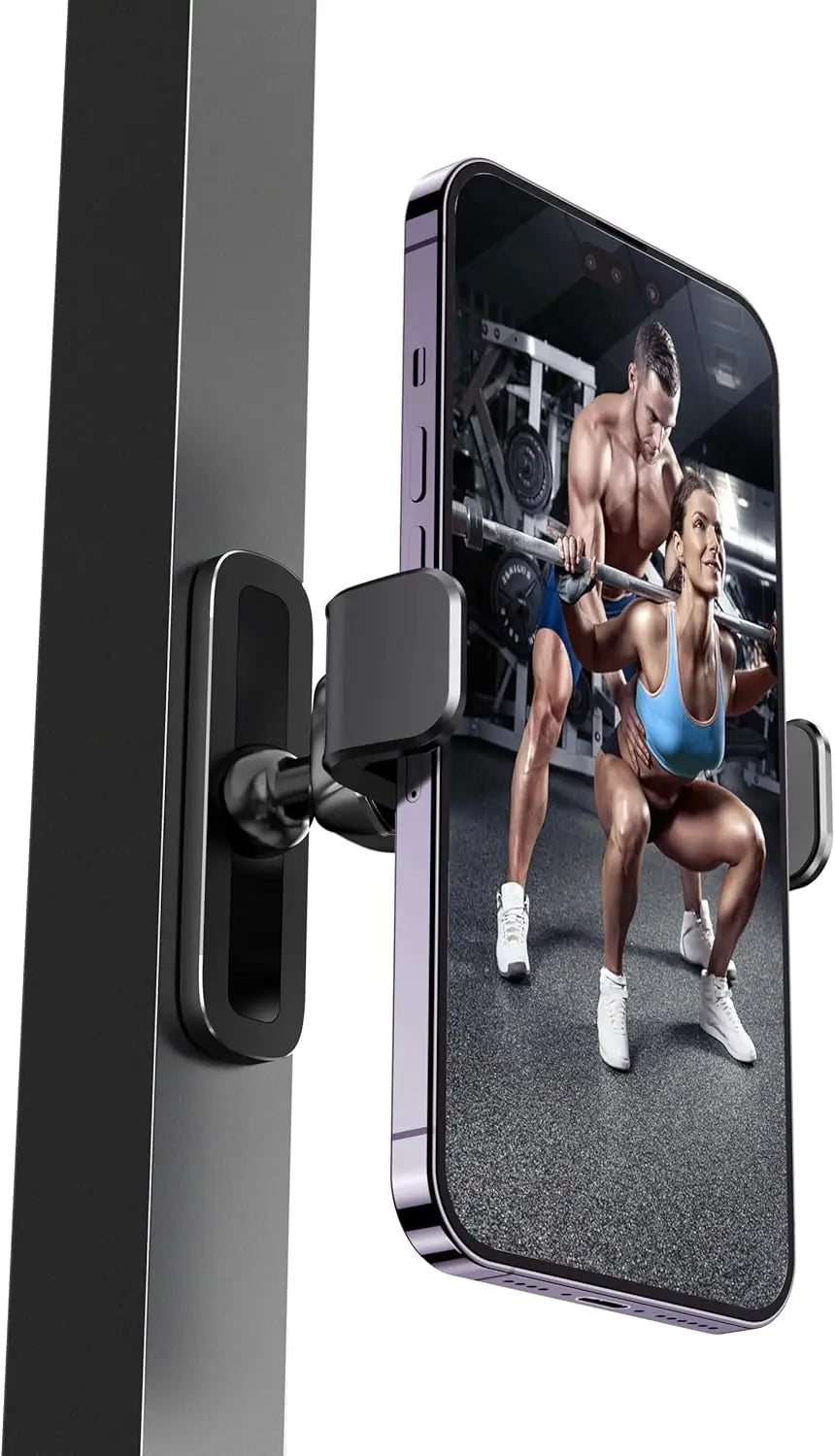 Golf Cart Phone Holder, Gym Magnetic Phone Holder for MagSafe, Ultra Strength N52 Magnet Magnetic Cell Phone Holder Mount